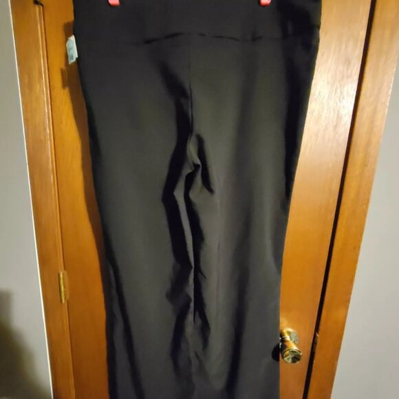 Women's Vintage Cleveland Street New York Pants size 16 Wide Cuff NEW Black - Picture 5 of 10